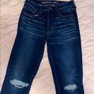 American Eagle ripped jeans